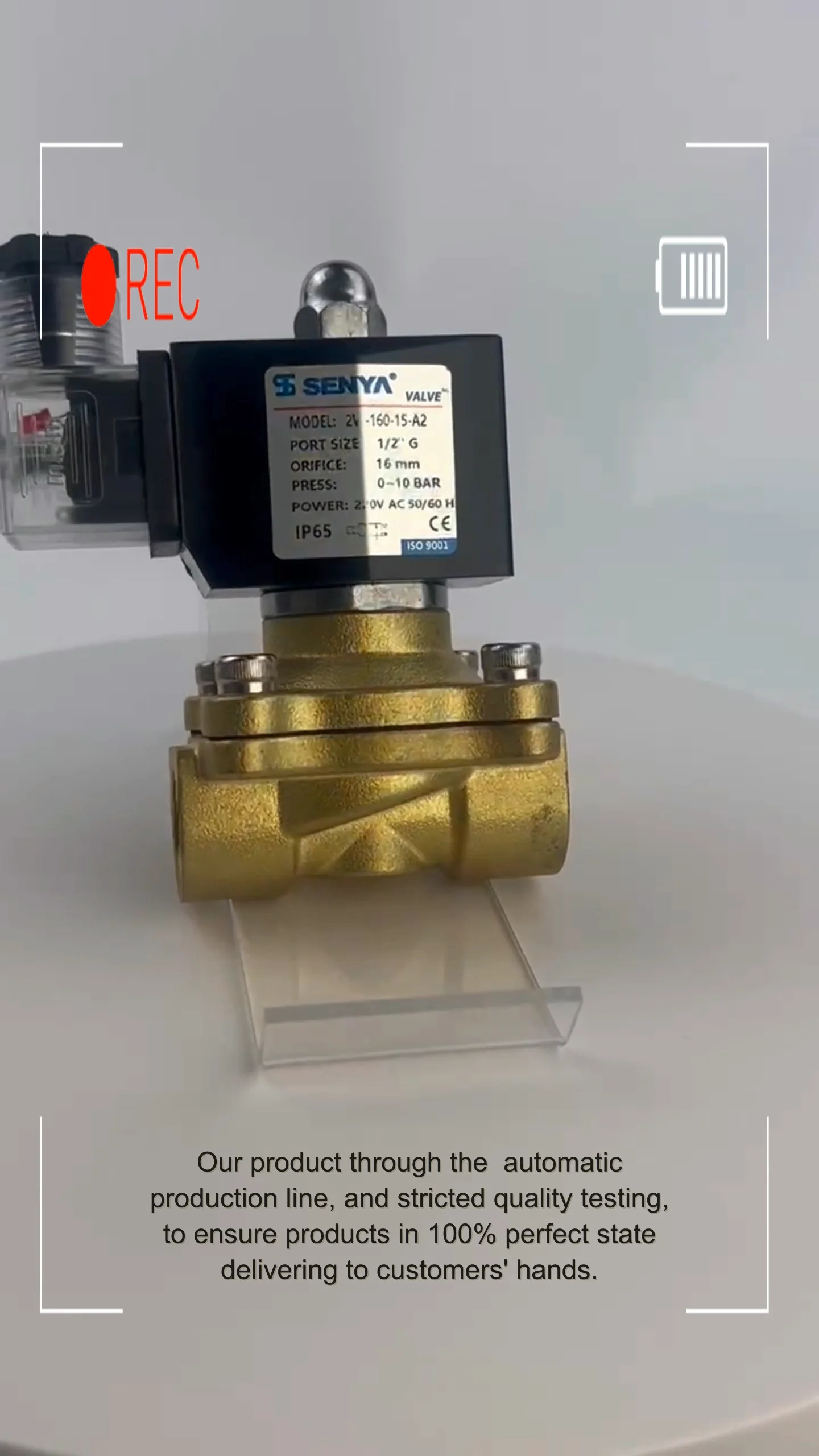 2w Series Npt Thread Normally Closed Solenoid Valve Electric Brass ...