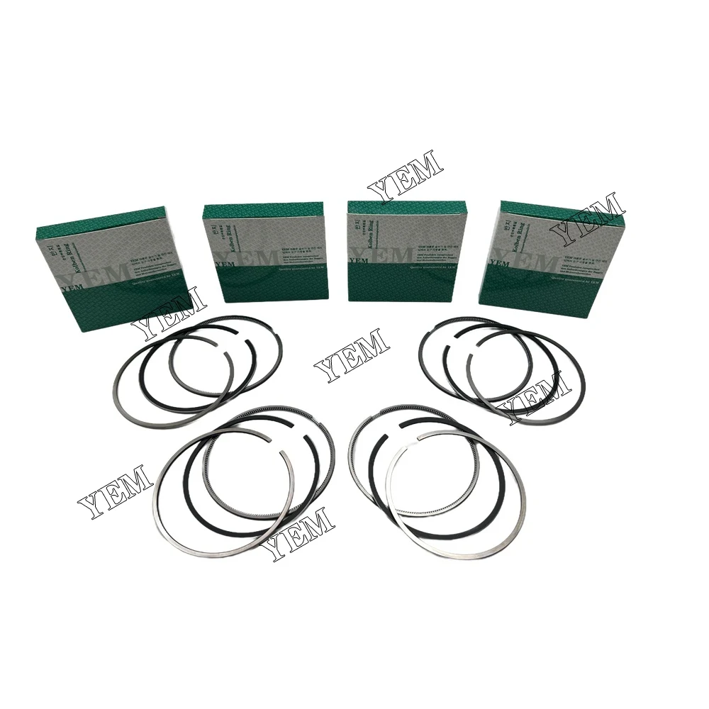 KE75 Engine Parts Piston Ring for Mitsubishi Excavator Parts