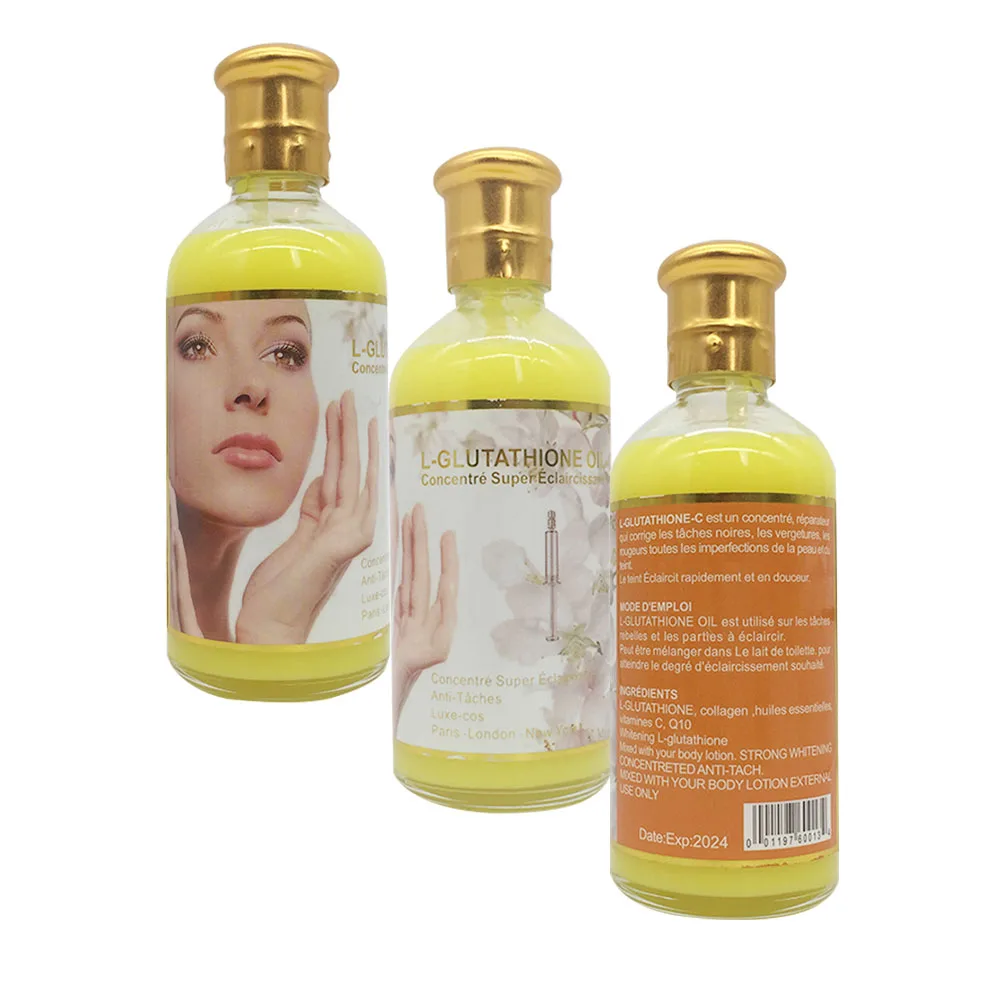 glutathione eclaircir la peau L-Glutathione Oil-C Strong Concentre Super Eclaircissant Whitening Serum  With Anti-Taches Dark Spots Removal Moisturizing