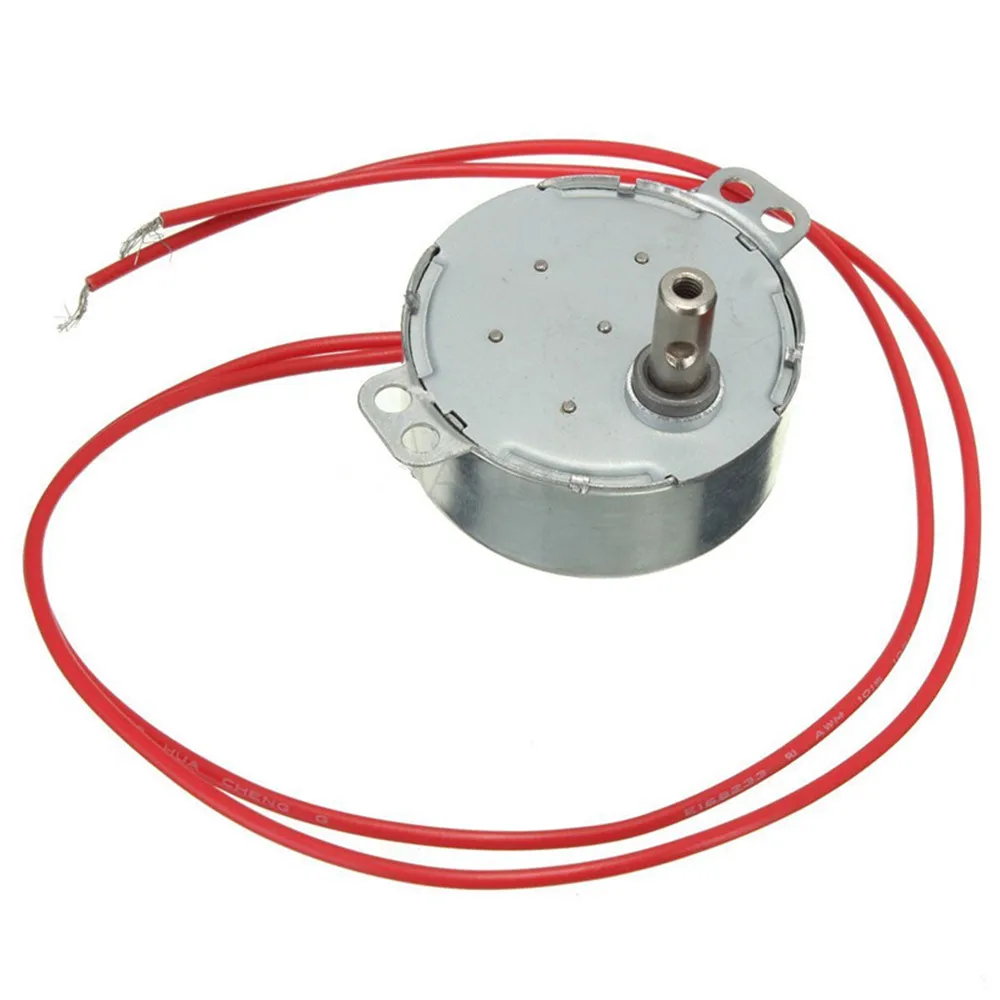 Motor Síncrono Estable De 5-6 R/min Pro TYC-50 AC 220V 12V