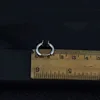 E010-Black 1 (One there are ear holes an earring)