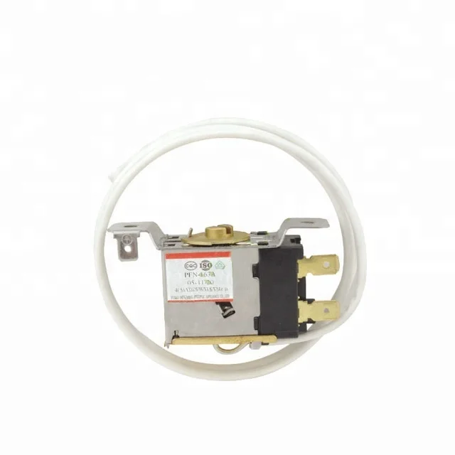 Thermostat Refrigerator Freezer Mini Fridge Parts Capillary HVAC Bimetal Thermostat PFN-150M SAGINOMIYA