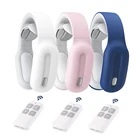 2020 Portable Cordless Electric EMS Neck Massage Intelligent Remote Control Heating Neck Massager