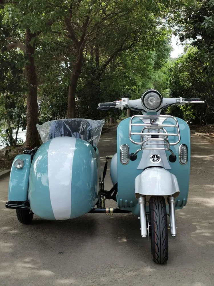 Electric 3 Wheel Scooter E Tricycle Vespa Sidecar Motorcycle Bike Scooters Cheap Adult Buy