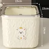 Painted Bear with Electroplated Pressed Ring and Lid