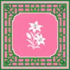 Pink & Green Bamboo
