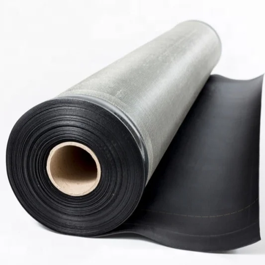 High Quality 1m to 4m Self-Adhesive 60 Mil Epdm Roofing Membrane 1m Width Waterproofing Coiled Rubber for Kitchen Use
