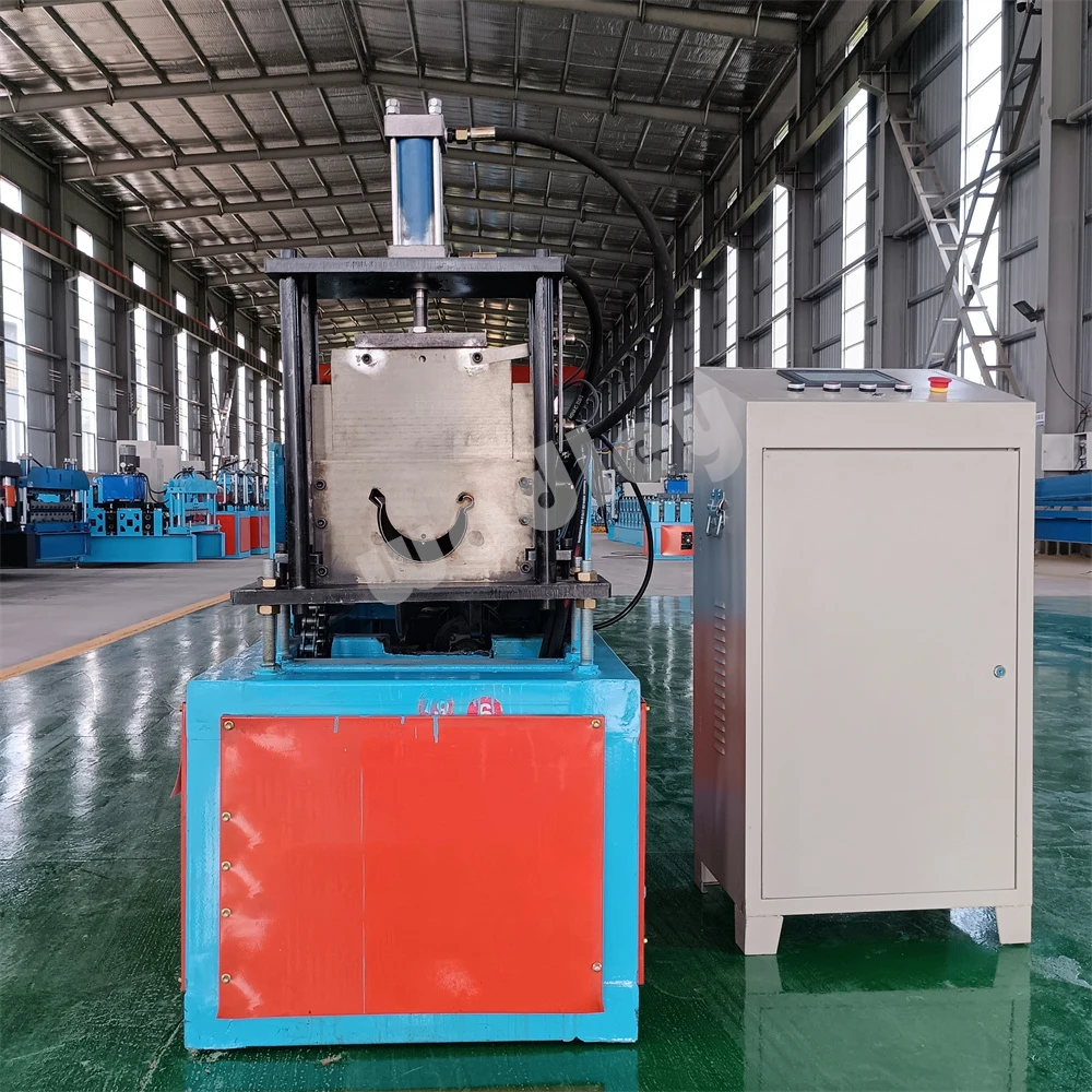 Downspout Gutter and Elbow Rain Water Steel Downpipe Spout Roll Forming Machines Metal Water Downspout Gutter Making Machine