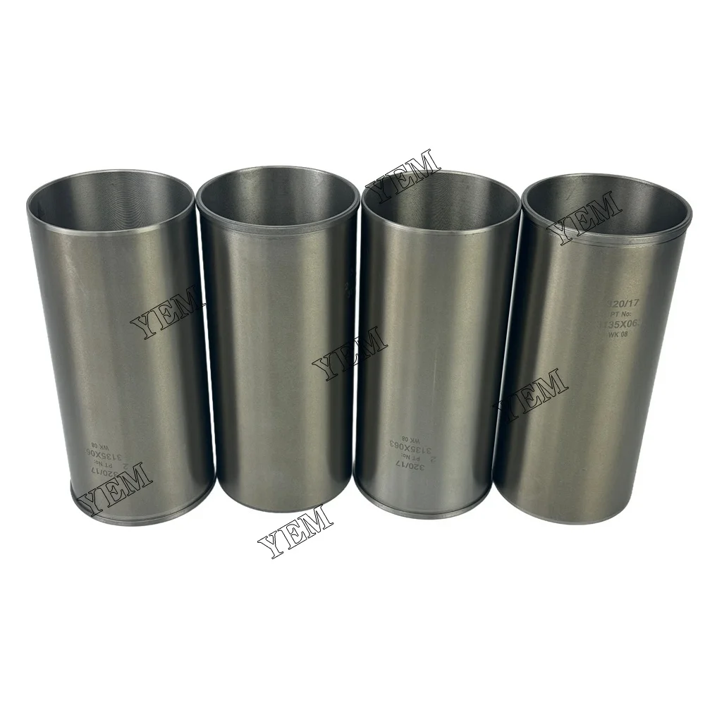 Cylinder Liner 3135X063 Fit for Perkins 1104-40T Engine