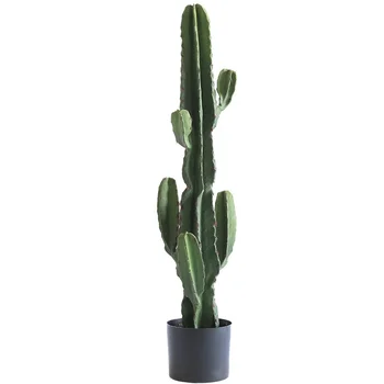 Outdoor Indoor Room Decorative Artificial Cactus Plant In Pot