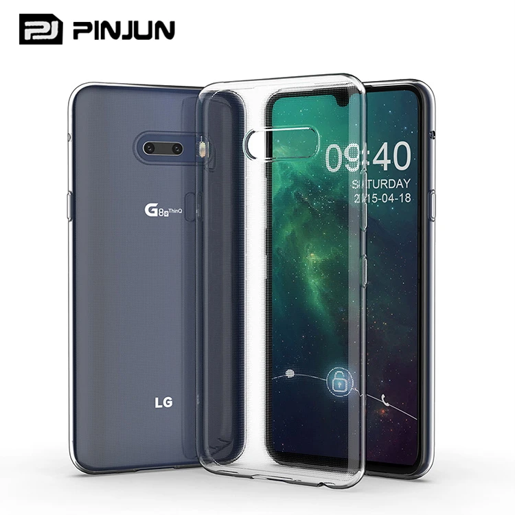 Ultra Thin TPU Clear Phone Case for LG G8X Thinq - Shockproof