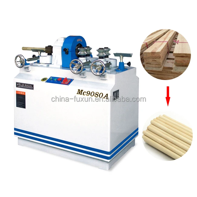 Machine to Make Wooden Broom Handle Wooden Stick Making Machine Price Round Wood Stick  Machine