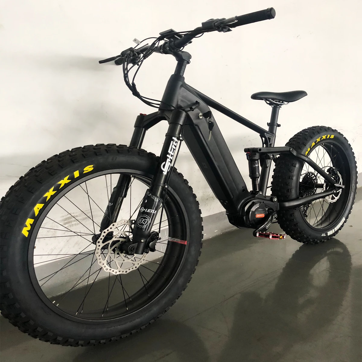 New Best 48v 1000w Mid Drive Ebike Full Suspension Bafang Ultra G510 ...