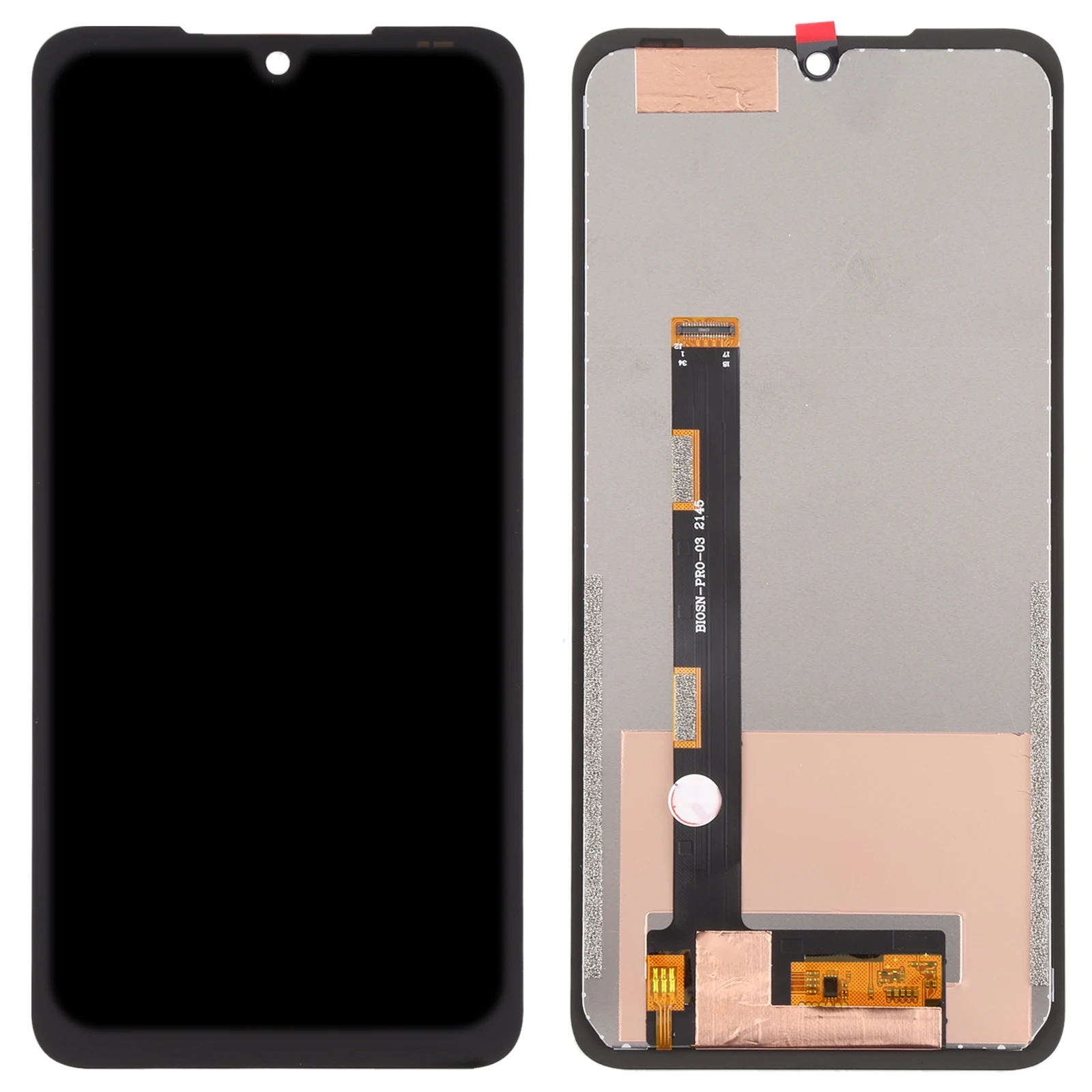 Original Replace Repair Part LCD Screen for Umidigi Bison Pro Full Assembly With Frame LCD Screen