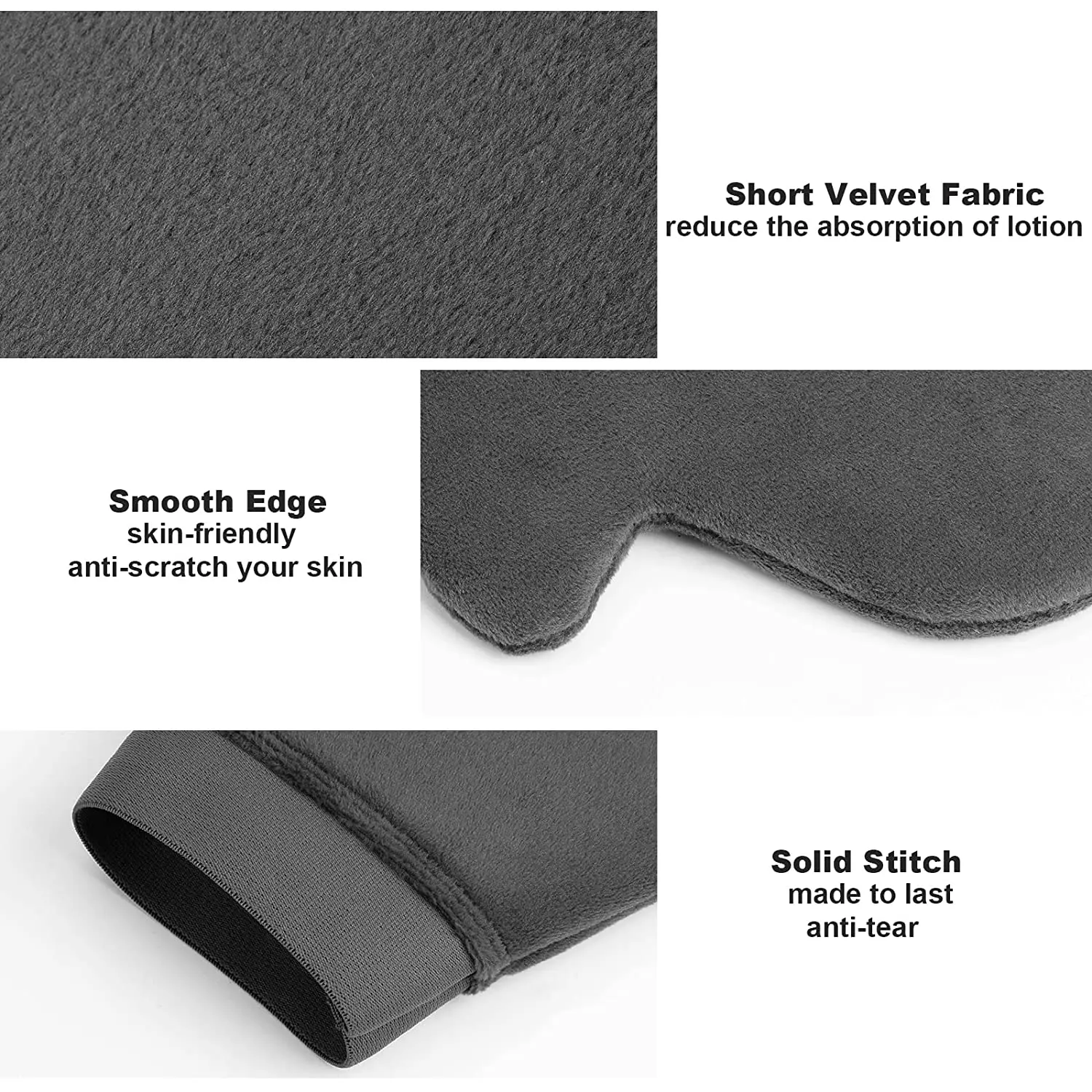 Tanning Mitts Sunless Tanner Mitt With Thumb Ultra Soft Velvet Self