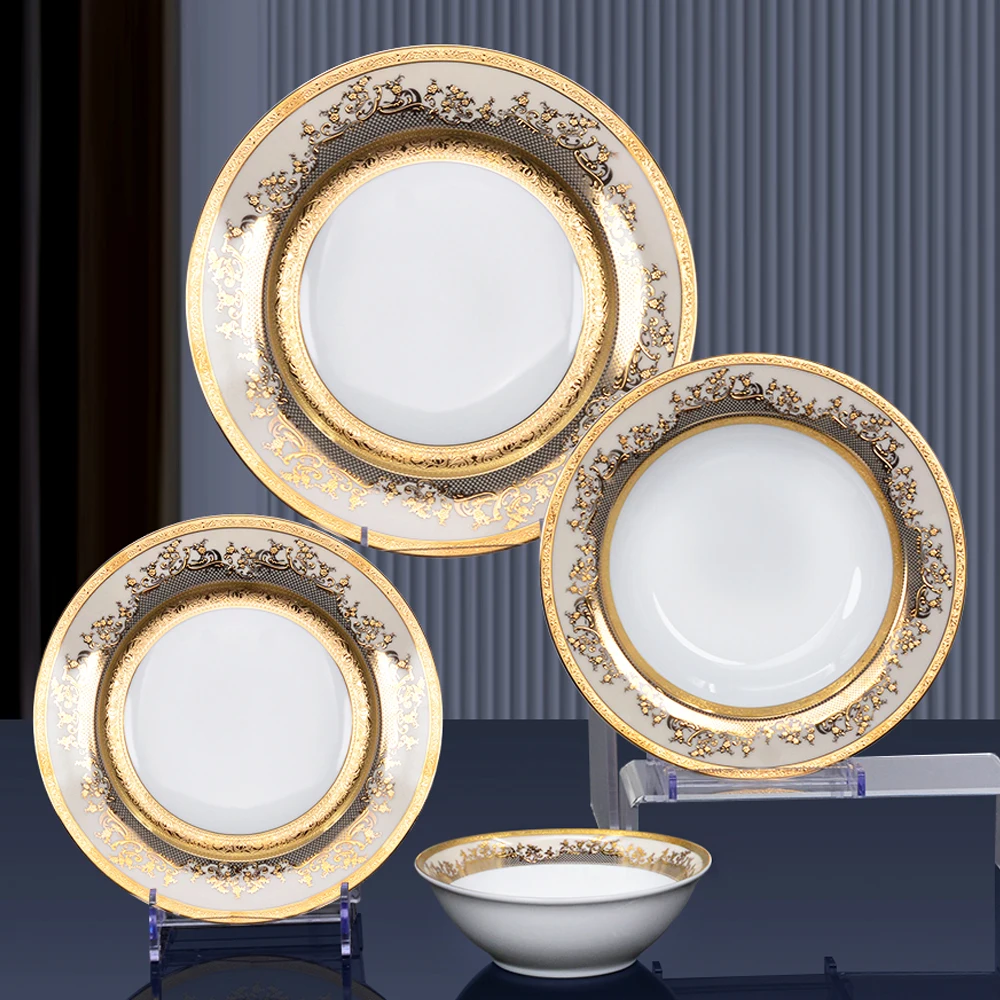Most Expensive Best China Dishes Brands Karosa 98pcs Chinaware