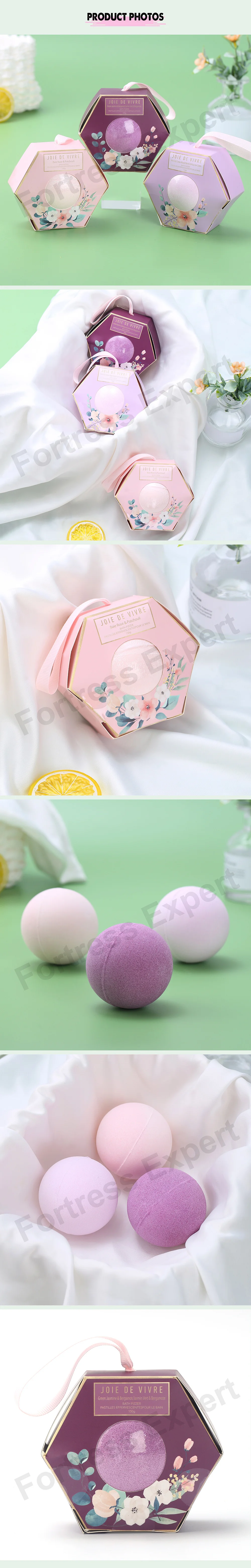 Private Label Bathbomb Customized Wholesale 100 Natural Ingredients