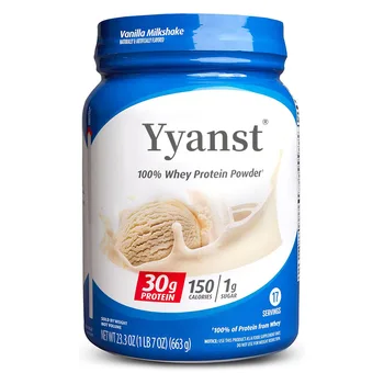 Private Label 30g Whey Protein Powder Vanilla Milkshake Help Curb Hunger Improve Metabolism Boost immunity