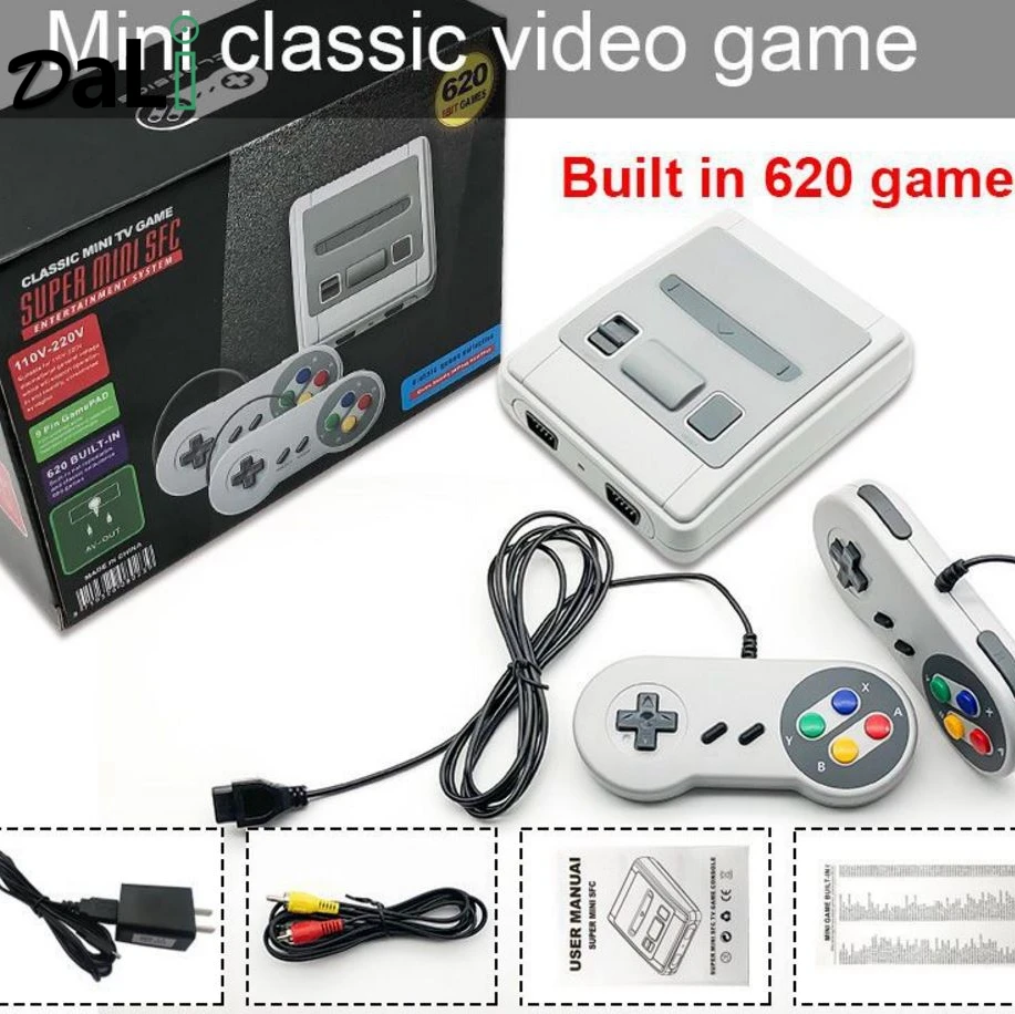 Лидер продаж, Классическая игровая консоль в стиле ретро со встроенными видеоиграми, предварительно загруженная развлекательная игровая система