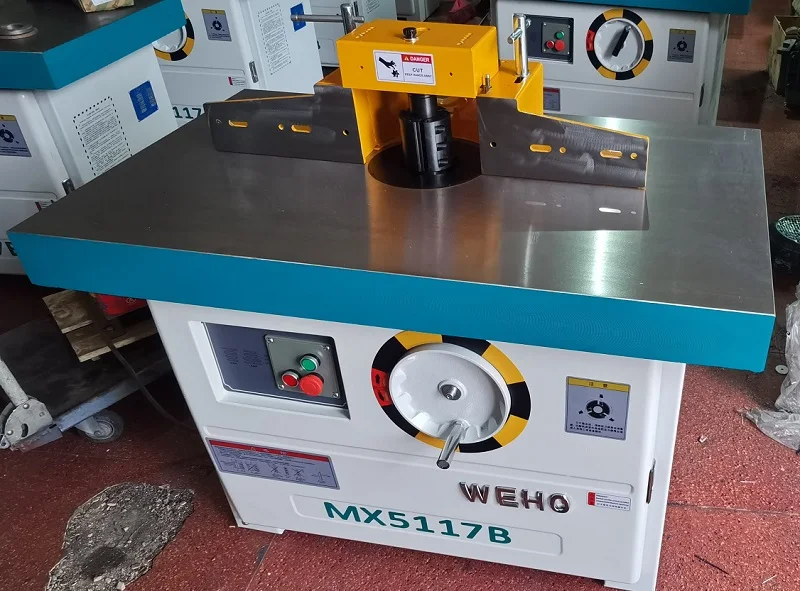 Mx5117b Woodworking Shaper Machine Wood Spindle Shaper Milling Moulding