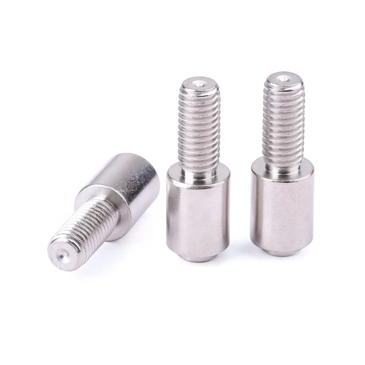 Non-standard customization fillister head welding screw mechanical thread stainless steel plain