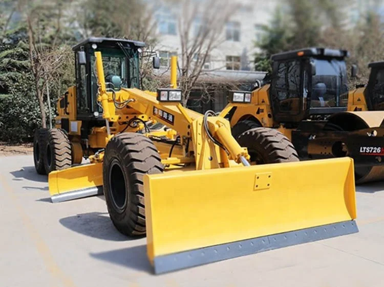 Self-Propelled Articulated Grader With Ripper And Front Blade PY165C 15 Ton Motor Grader