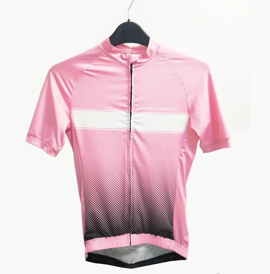 Oem Odm Private Label Bicycle Apparel Pink Reflective Bike Shirts Short