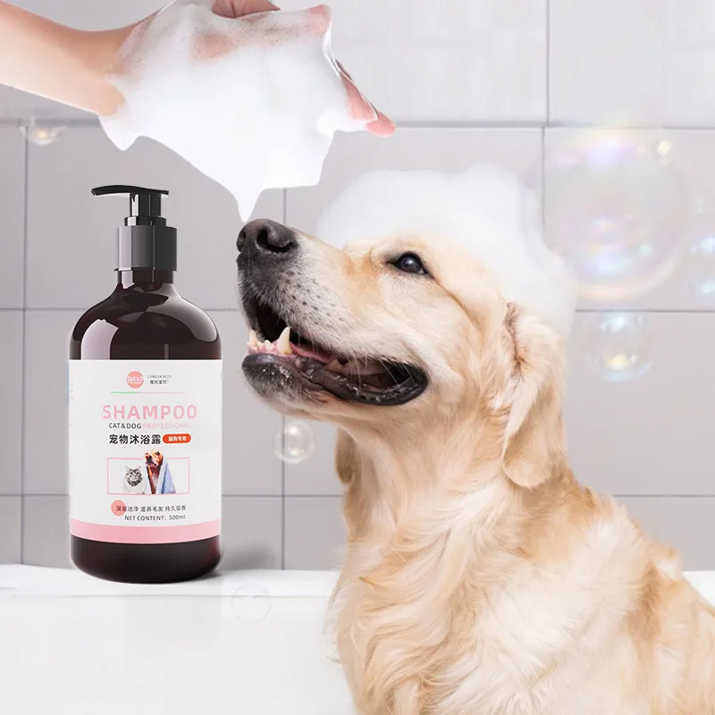 Private Label Best Pet Shampoo Wholesale Organic Extra Gentle Tear Less Dog  Shampoo for Dry Itchy Skin Relief
