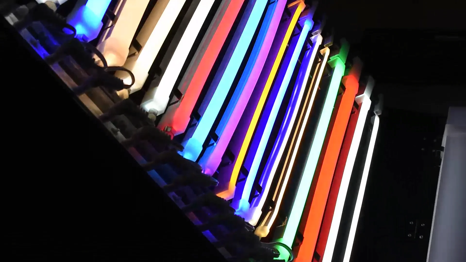 Neon Strip Neon Led Sign 6mm*12mm Flexible Silicone Tube Side View