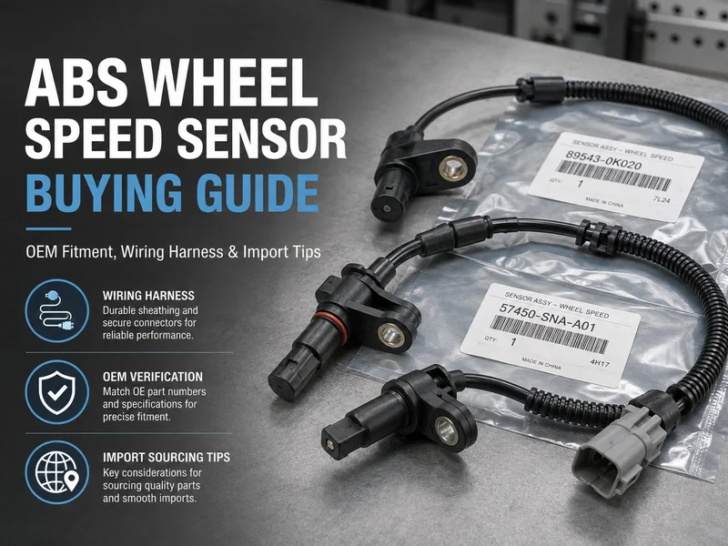ABS Wheel Speed Sensor Buying Guide for Importers | KEHO