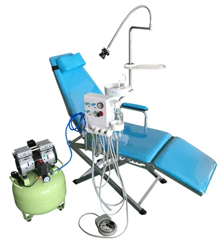 Portable cheap dental chair folding dental chair for dental clinic