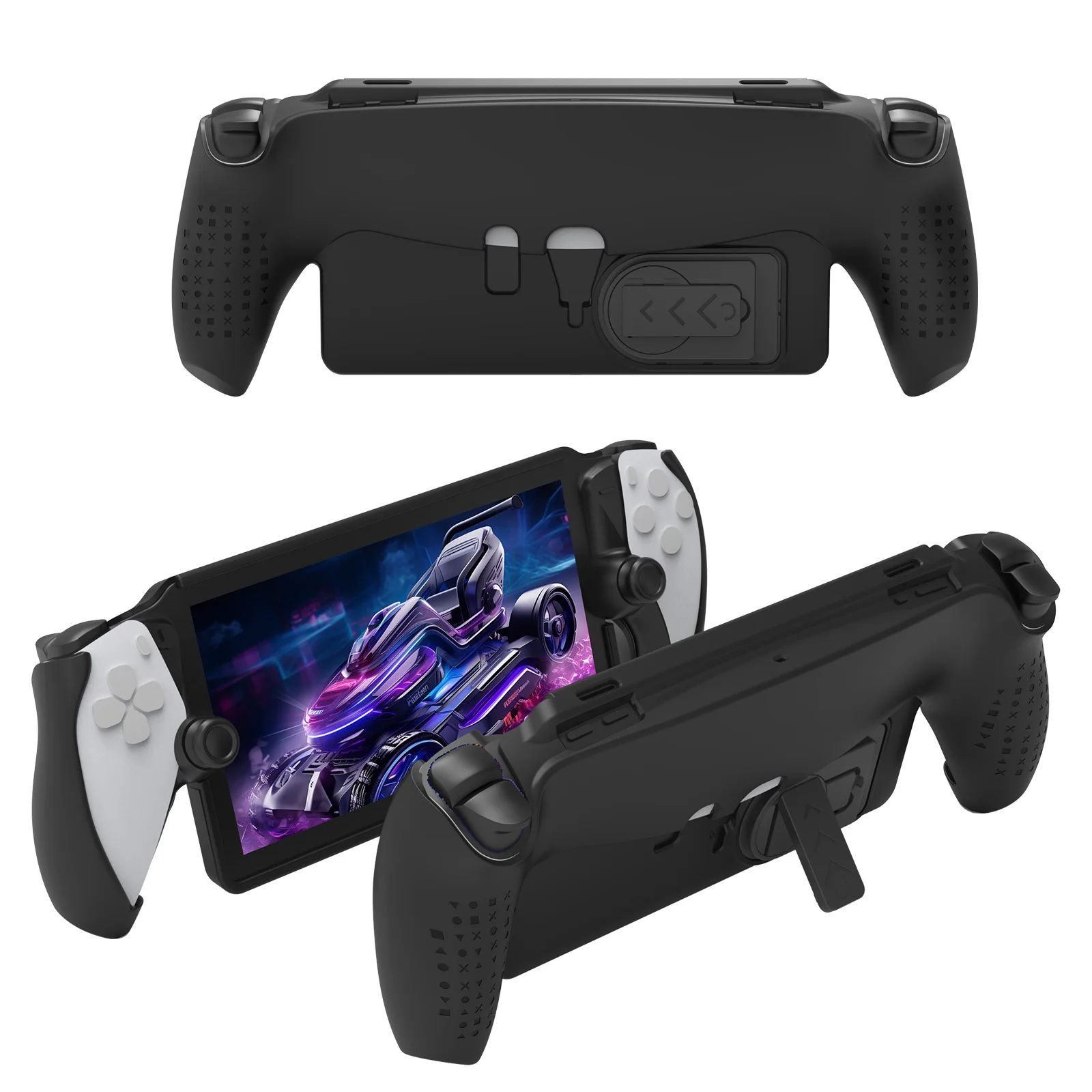 Accessoires portables Laudtec LX366 avec matériau TPU écologique avec haute résistance à l'usure et résistance aux chocs pour PS5  