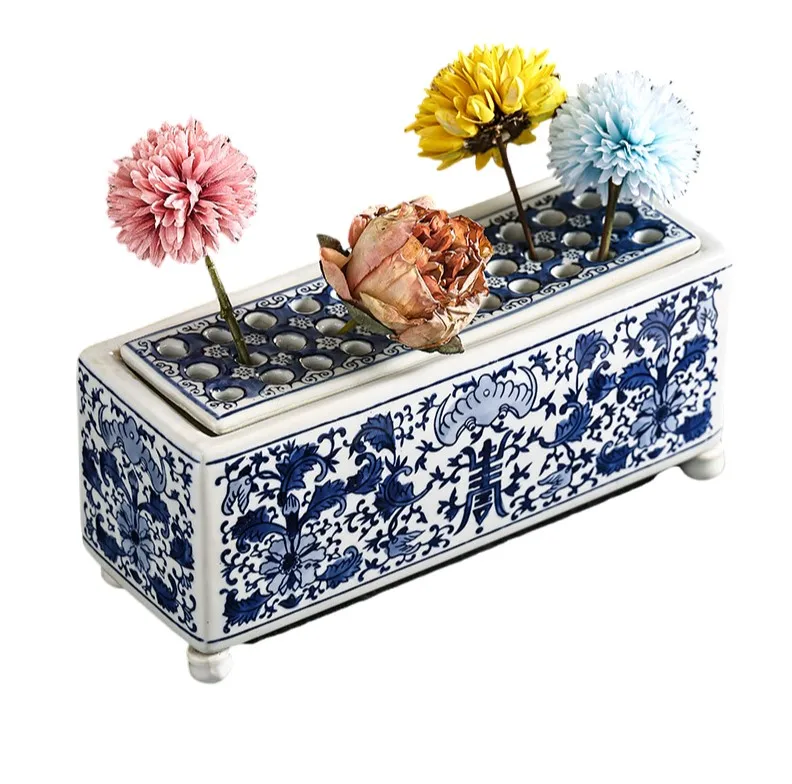 x130 中国 清代 藍釉 象耳方形瓶 角花瓶 高さ25.5cm Hb5352fa8ba9245be82f7634b5c693