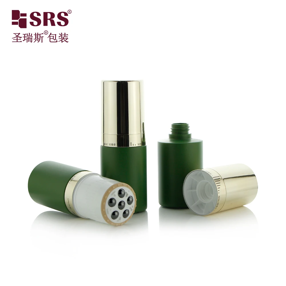 80ml Six Roller Balls Empty Plastic Wholesale Lotion Bottle Massage