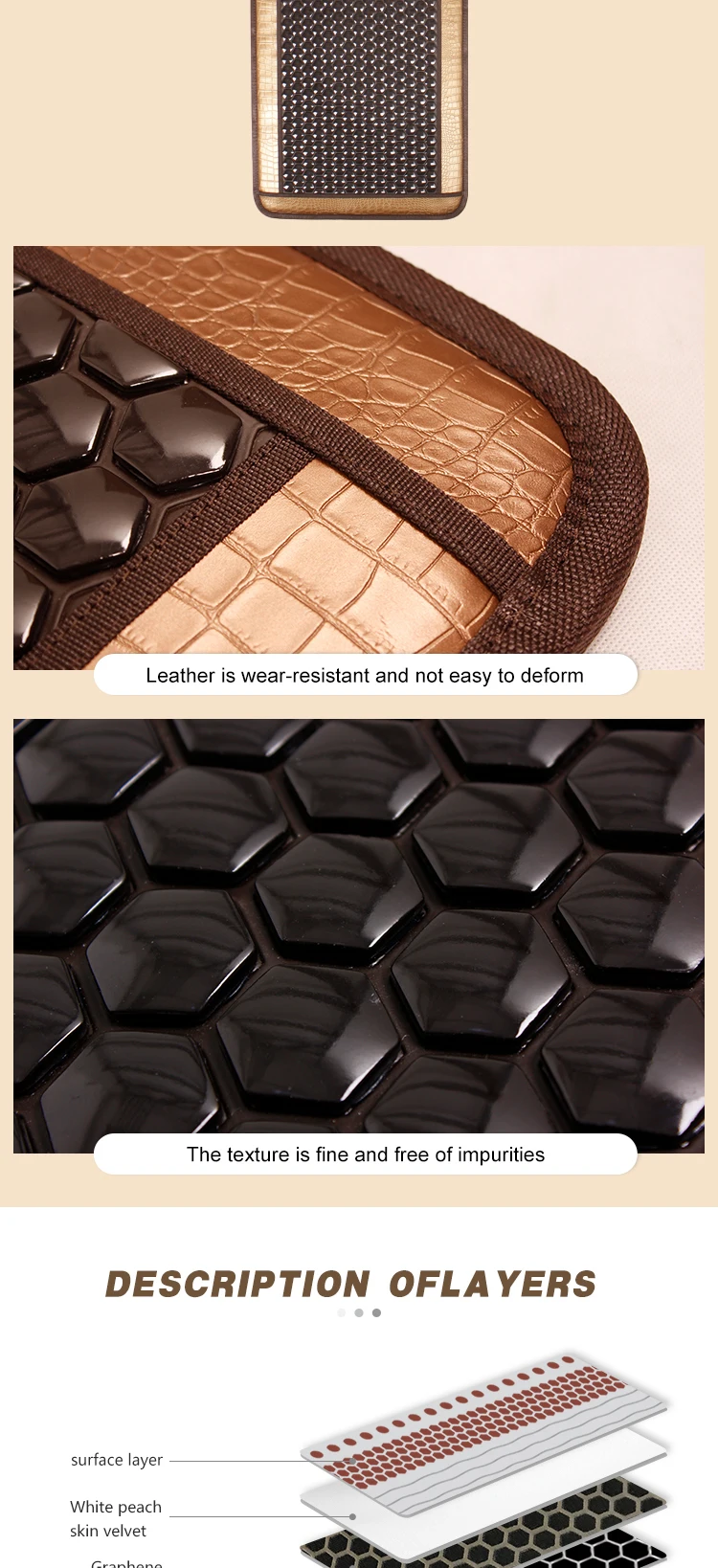 New Products Korea Tourmaline Mat Negative Ion Far Infrared Heating Mattress Physiotherapy Full Body Massage Mat With PEMF