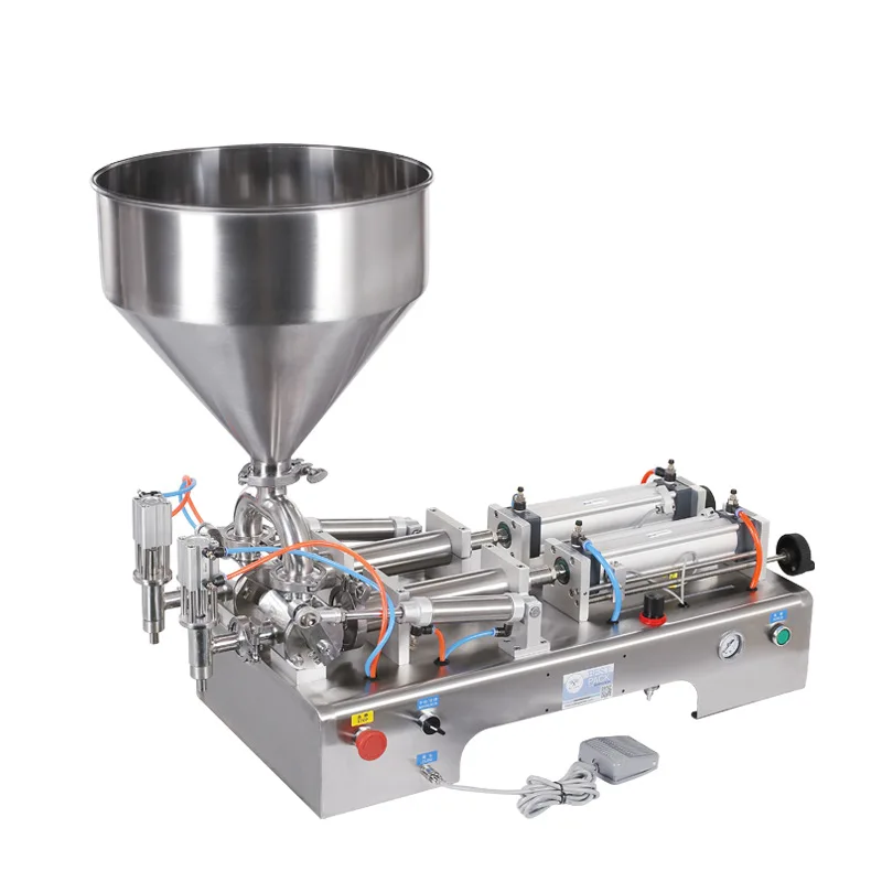 TEBAK Bespacker  Multi-Head Nozzle Liquid Filling Machine for Tea Milk Honey Water Bottles  for Oils