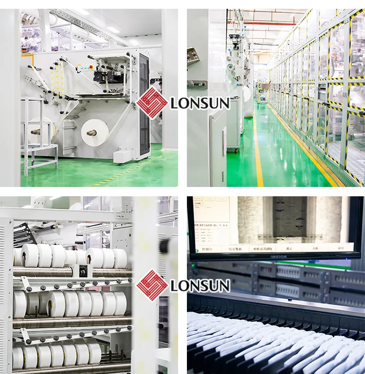 Disposable Elastic Waistband Baby Diaper Making Machine High Speed Full