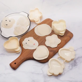 Food Contact Safe Funny Multi Cookie Cutters Pie Mold Dumpling Make Set