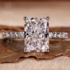 Radiant Pave Ring