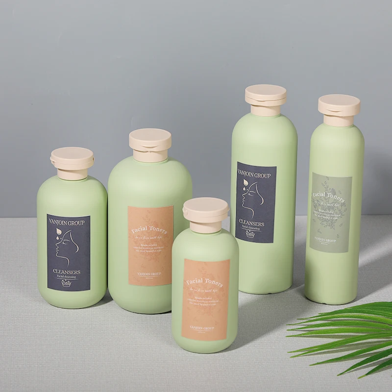 Hdpe Custom Eco Pcr Recycled Plastic Round Biodegradable Pla Cosmetics