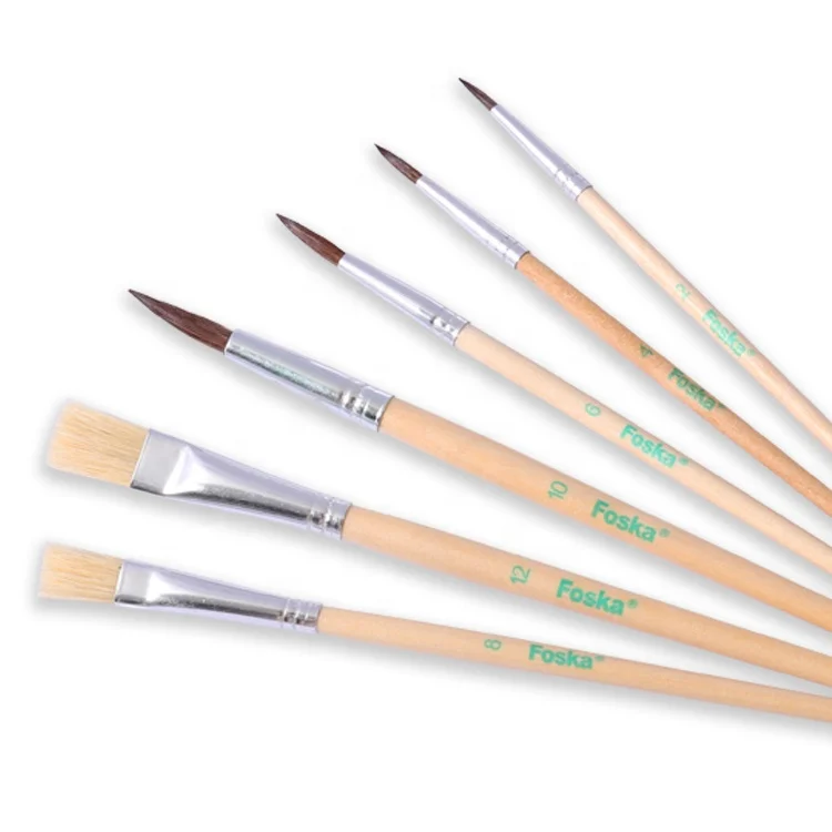 Paint Brushes Set, 20 Pcs Paint Brushes For Acrylic Painting, Oil Watercolor Acrylic Paint Brush, Artist Paintbrushes For Body Face Rock Canvas, Kids Adult Drawing Arts Crafts Supplies, Blush - View #9