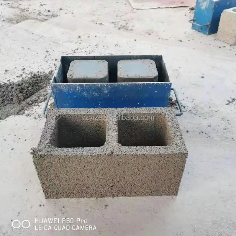Solid Interlocking Concrete Blocks Making Steel Molds For Hollow Cement