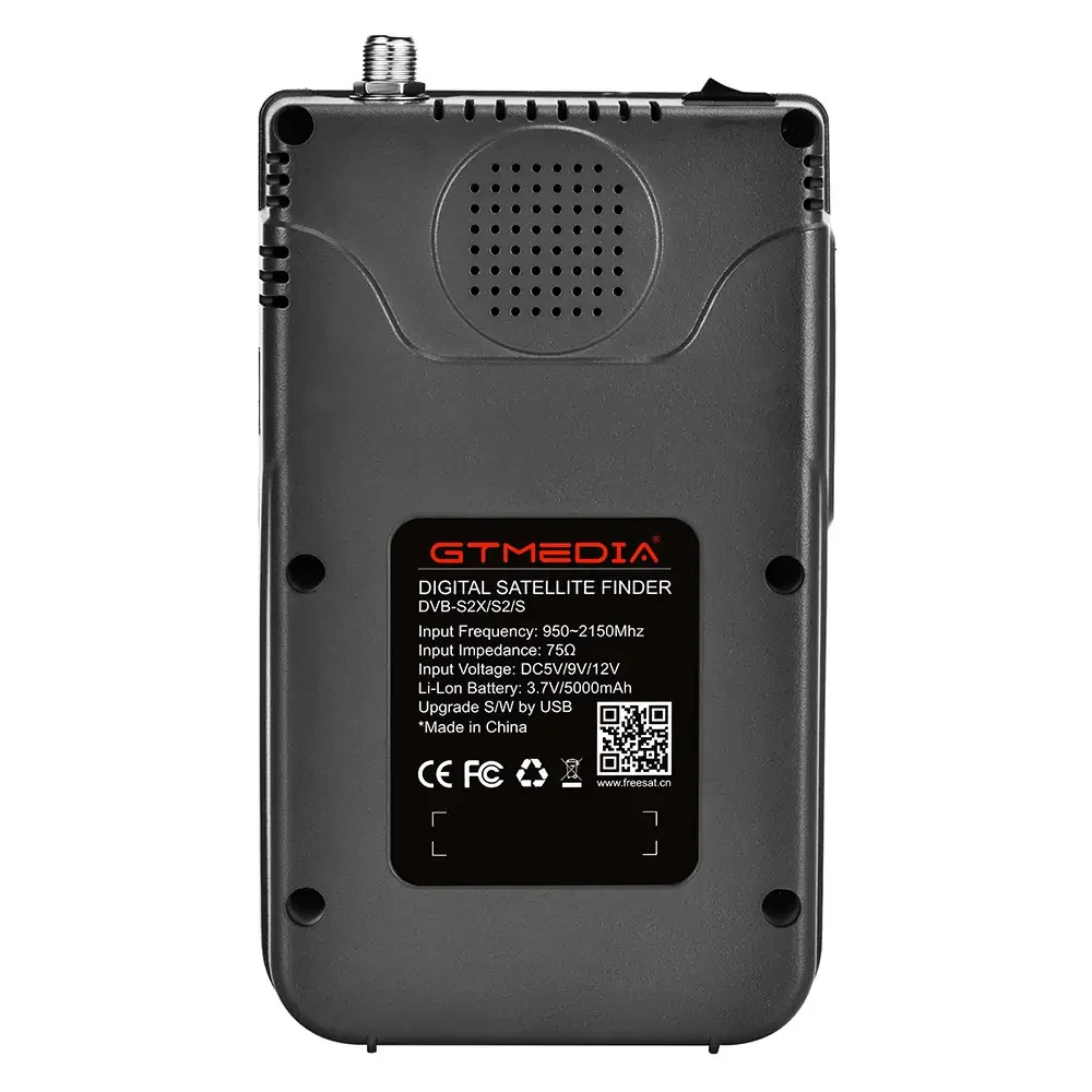 High Definition Digital Satellite Digital FTA DVB-S/S2/S2X Signal Measuring Meter Satellite LCD Screen for Adjusting Sat TV Dish
