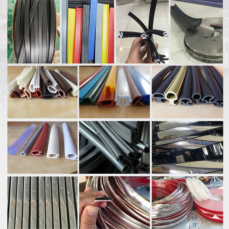 Plastic Sealing Weather Strip Cord Making Machine Plastic Thread Extruding Production Plastic Extruder Machine Manufacturers