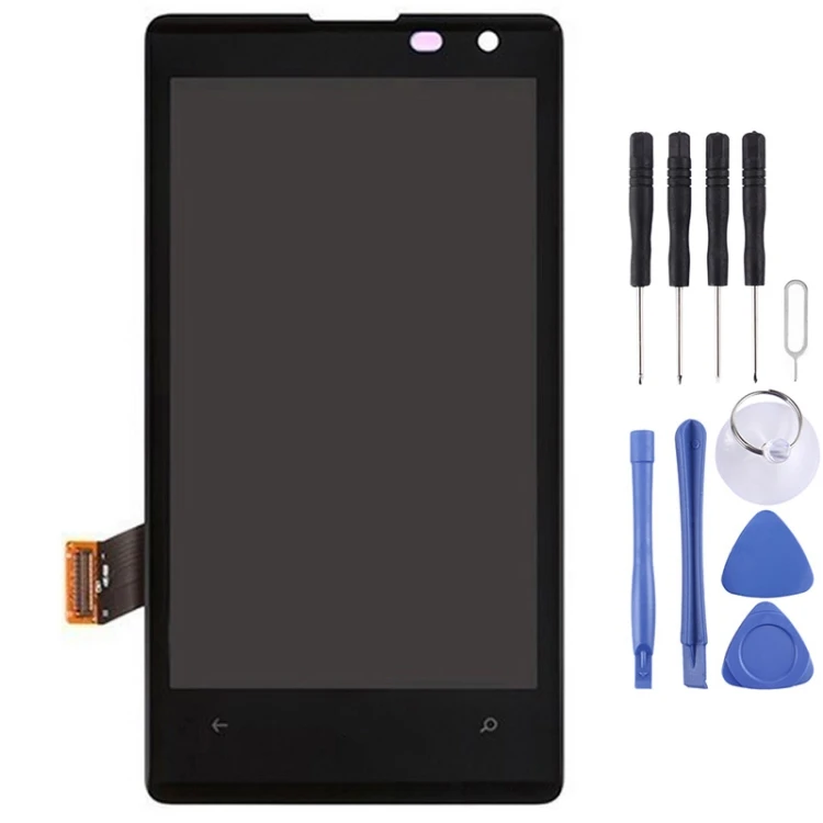 Display LCD Originale Da 4.0 "per Nokia X RM-980 LCD Touch Screen Digizer Assembly Con Sostuzione Del Telaio Per Schermo NOKIA X A110 - Foto 2