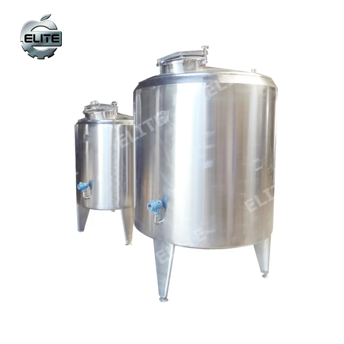 Изготовленный на заказ бак для смешивания жидкости из нержавеющей стали объемом 500 или 1000 литра