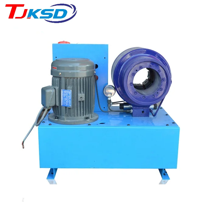 Lower Price Automatic Hose Crimping Machine Garden Hose Crimp Machine air Type Pipe Pressing Hydraulic Hose Crimper Machine