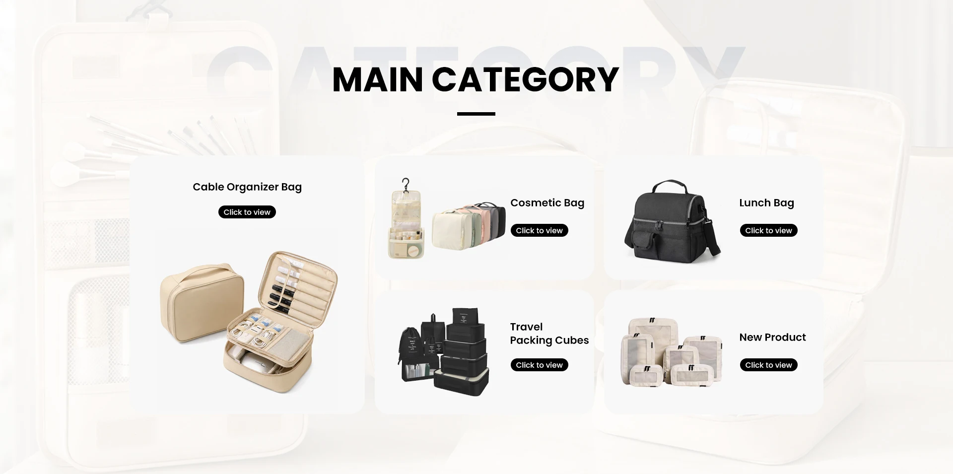 Cosmetics Bag Manufacturer | Huacaicn