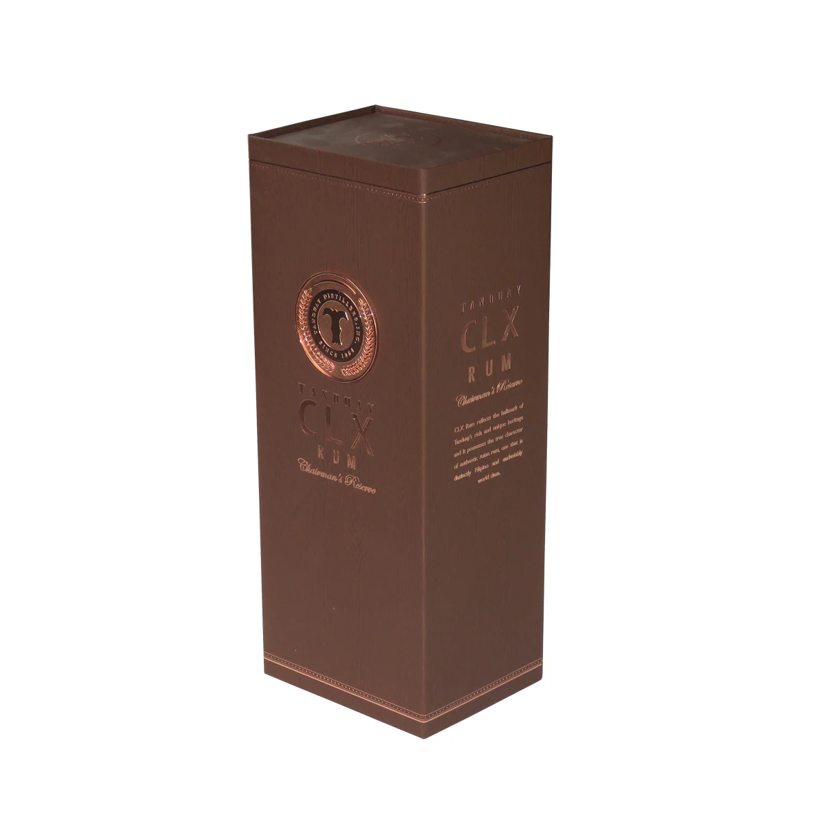 Unique Whiskey Gift Box Set Custom Magnetic Closure Sparkling Wine Glasses Box for Sale
