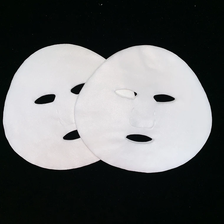 M11 facial mask sheet natural tencel silk white color nonwoven fabric empty blank mask sheet supplier